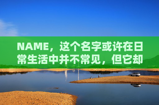 NAME，这个名字或许在日常生活中并不常见，但它却在某些领域里扮演着重要的角色。今天，让我们一起来探索这个名字背后的故事和意义